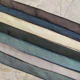 ZEN GARDEN Hand Dyed Silk Ribbon Assortment Qty 7 Strings Wrist Wrap Ribbon, Great Ribbons for Silk Wraps of Necklaces, Craft Ribbon