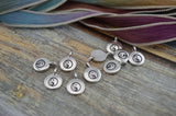 Yin Yang Charms, Antique Silver, TierraCast, Tiny Ying Yang Charms, Drops, Qty 4 to 20 Yoga Meditaton Wrap Bracelet Charms