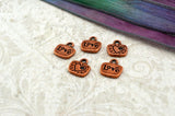 LOVE Charms, Antique Copper, Tierracast Charms, Fun Love Heart Drop Pendants, Tierra Cast Finding