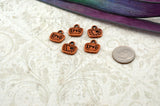 LOVE Charms, Antique Copper, Tierracast Charms, Fun Love Heart Drop Pendants, Tierra Cast Finding