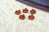 LOVE Charms, Antique Copper, Tierracast Charms, Fun Love Heart Drop Pendants, Tierra Cast Finding