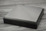 Steel BENCH BLOCK, Extra Large 6" x 6" Square Steel Block with Rubber Base, Metal Forming Jewelry Making Tool - LakiKaiSupply