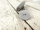 SKELETON KEY Metal Stamp, 5mm, Hand Stamping Tool, Steel Square Shank Stamp