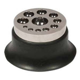 REVERSIBLE Steel Anvil DAPPING Anvil, Doming Set, Deluxe Bench Marble Making Round Spheres and V Grooves, Half Round Groove and Rectangle