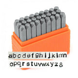 IMPRESSART BASIC Alphabet Metal Stamping Kit Choose Your Set in Lowercase or Uppercase and 1.5mm 2.5mm or 3mm Lower Case