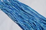 SAILING Silk Cords Hand Dyed Silk Cords Hand Sewn Strings Qty 1 to 25  2-3mm Jewelry Making Craft Cord, Blues, Matches Smooth Sailing Ribbon