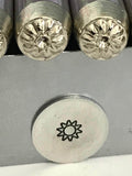 SUN Metal Stamp, Sun with Rays Stamp, Outline Design Stamp, 6mm Hand Stamping Tool, Metal Stamping Supplies, Jewelry Tools