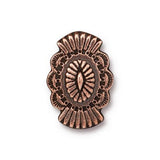 WESTERN Metal Buttons Tierracast Southwestern Concho Buttons 17mm Antique Copper Shank Button Qty 4 to 20 Leather Wraps