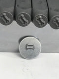 DOG BONE Metal Stamp 6mm Dog Stamp Pet Design Pet ID Tags, Animal Stamp, Hand Stamping Tool Steel Punches, Metal Stamping Supplies