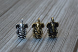 Ganesha Charms, TierraCast Pendants, Choose From Antique Silver, Gold and Brass, 18mm, Qty 4 to 20, Ganesh Drops