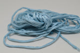 Baby Blue Silk Cording, 3-4mm, Pastel Blue Silk Cords, Jewelry Stringing, Embroidery Cord, Bridal Supplies, Hand Dyed Hand Sewn