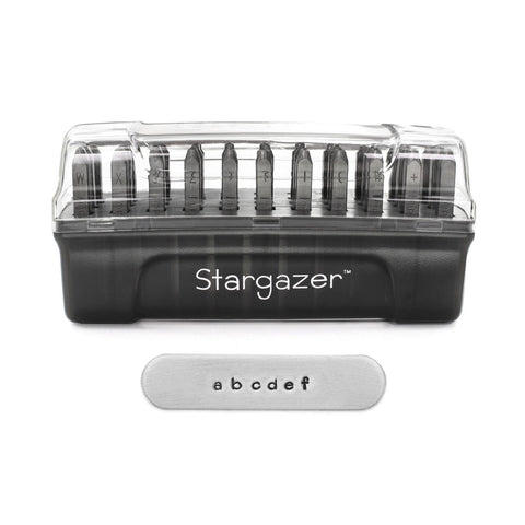 Stargazer LowerCase Stamp Kit 2mm ImpressArt Metal Stamping Set Alphabet Lower Case, Punctuation Stamps Premium Rated for Stainless Steel