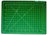 Self Healing Cutting Mat, 9" X 12" Green Mat With Pre marked Grid Lines For Accurate Cutting