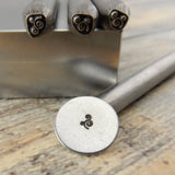 Spiral Leaf Tendrils Metal Stamp 5mm, Hand Stamping Tool, Spiral Border Stamp, Flourish, Hand Stamping Tool, Metalworking Supply