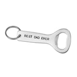 ImpressArt Bottle Opener Project Kit Contain 3 Stampable Blank Openers Plus Key Rings DIY Personalize a Gift Groomsmen Gift Metal DIYtamping