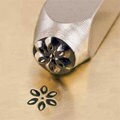 Lily Metal Stamp, Flower Design Stamp, ImpressArt 6mm Jewelry Steel Punch, Tool for Stamping Jewelry, Steel Stamp