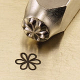 Whimsy Flower Metal Stamp ImpressArt Design Stamp 6 mm Stamping Tool for Metal Stamped Jewelry Leather Crafting and Clay, Steel Stamp