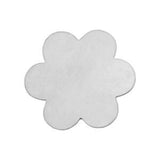 Aluminum 6 Petal Flower 1 3/8" 20 gauge Qty 12 Stamping Pendant Blanks Deburred