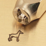 DOBERMAN Dog Metal Design Stamp by ImpressArt 6mm, Metal Stamping Tool for DIY Jewelry, Steel Stamp