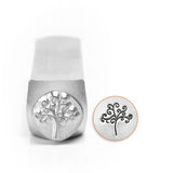 Tree of Life Metal Stamp, ImpressArt 6mm, Stamping Tool for Stamped Jewelry, Celtic Tree, Tree of Knowledge Stamp, Steel Stamp