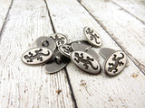 Gecko Buttons Antique Dark Silver Metal Shank Buttons 25mm Qty 4 to 8, Ethnic Lizard Button, Knitting, Sweater Jacket Leather Jewelry Clasps