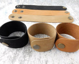 Black Natural or Medium Tan Leather Cuffs Qty 1 to 10, 1.5" Wide, Genuine Leather Wristband, 1 1/2" Wide, Cuff Blank, Hand Stamping Supplies