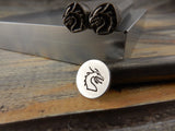 DRAGON Metal Stamp, Dragon Head Outline Stamp, 7mm, Stamping Tool for DIY Jewelry, Steel Stamp