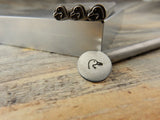 Mallard Duck Head Metal Stamp, 4mm Duck Head Stamp, Stamping Tool for DIY Jewelry - LakiKaiSupply