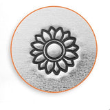 SUNFLOWER Metal Stamp ImpressArt 6mm, Sun Flower Metal Stamp, Nature Stamp for Stamped Jewelry, Stamping Tool for DIY Jewelry, Steel Stamp