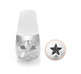 Nautical Star Metal Stamp ImpressArt 6mm, Nautical Ocean Stamp for Stamped Jewelry, Stamping Tool for DIY Jewelry, Steel Stamp