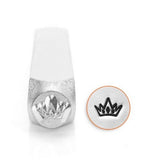 ImpressArt CROWN Metal Stamp, Impress Art 6mm Design Stamp, Prince or Princess Crown, Hand Stamping Tool, Steel Stamp