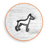 DOBERMAN Dog Metal Design Stamp by ImpressArt 6mm, Metal Stamping Tool for DIY Jewelry, Steel Stamp