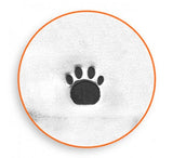 PAW PRINT Metal Stamp, Pet ID Design, ImpressArt 3 mm Small Jewelry Steel Puppy or Dog Stamp, Steel Stamp