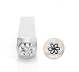 Whimsy Flower Metal Stamp ImpressArt Design Stamp 6 mm Stamping Tool for Metal Stamped Jewelry Leather Crafting and Clay, Steel Stamp