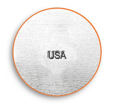 USA Metal Design Stamp ImpressArt Metal Hallmark Stamp Bent or Straight Shank, Steel Stamp