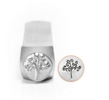 Tree of Life Metal Stamp 9.5mm Large ImpressArt, Stamping Tool for Stamped Jewelry, Steel Stamp