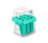 Numbers Metal Stamp Storage Case, ImpressArt Orange or Teal Stamp Holder, Stackable Storage Cases 3mm, 4mm or 6mm Empty Cases,