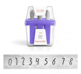 ImpressArt LOLLIPOP Stamp Set, Uppercase and Numbers Stamp Kits, 4mm, Upper Case and Numbers Combination Set